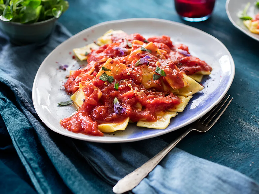Ravioli s kaduljom