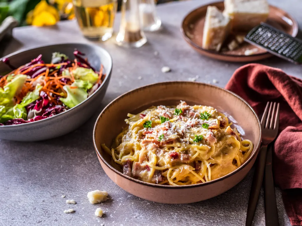 Špageti à la carbonara
