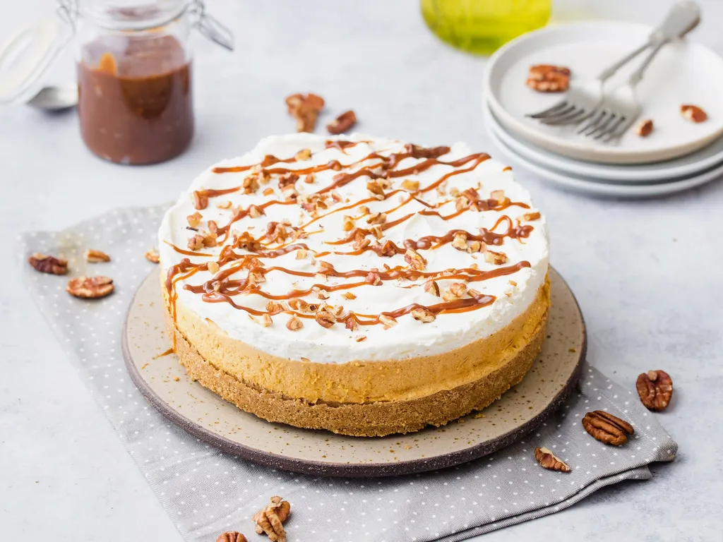 Mousse torta od bundeve s butterscotch umakom