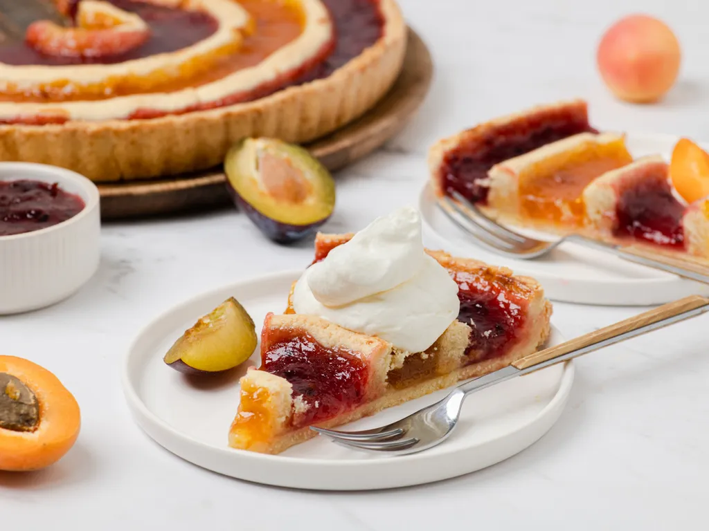 Šareni tart s džemom