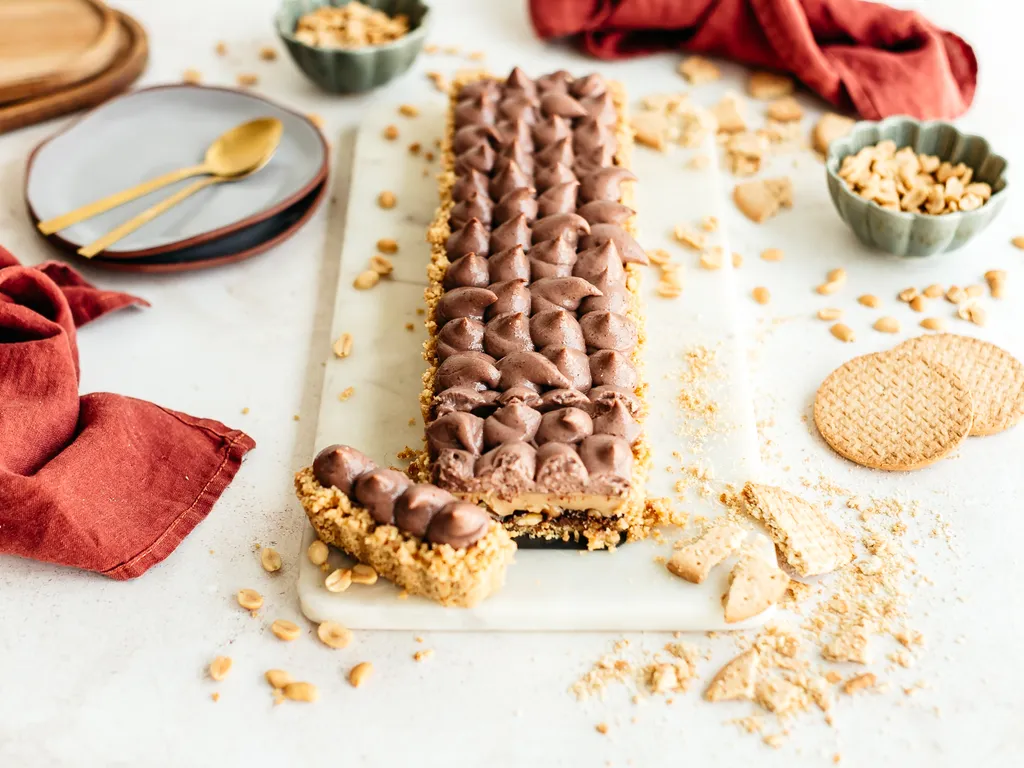 Tart od karamele i kikirikija