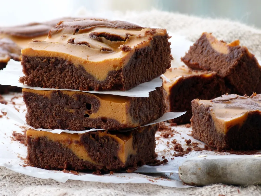 Mramorni od bundeve - brownies