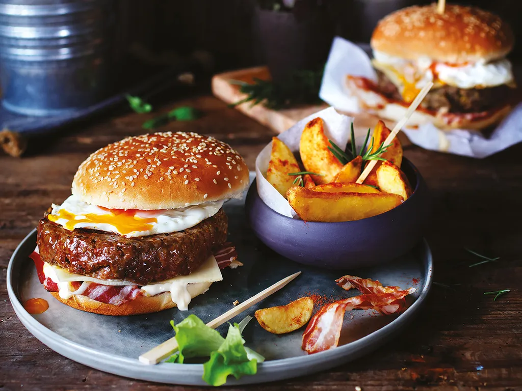 Slasni BBQ burgeri