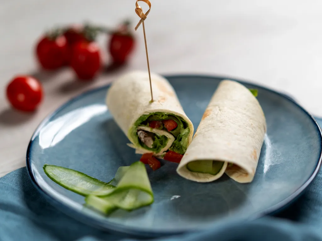 Tortilje s povrćem i sardinama