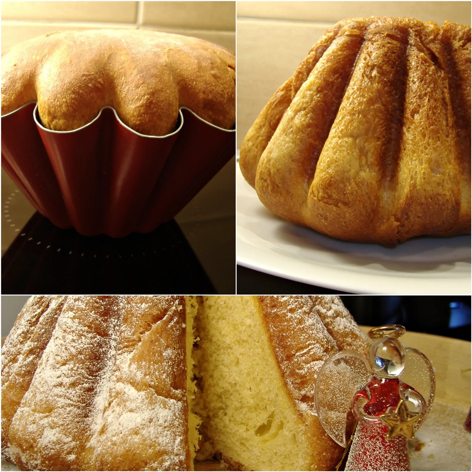 Pandoro-božićni slatki hleb iz Verone