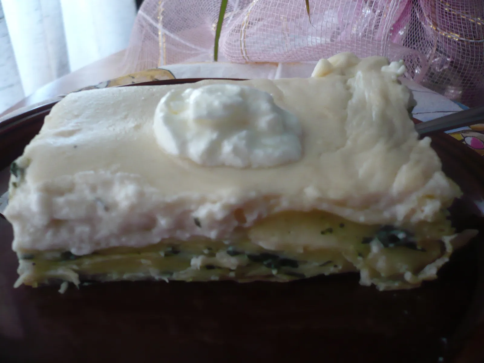 Palacinke punjene sirom i spinatom