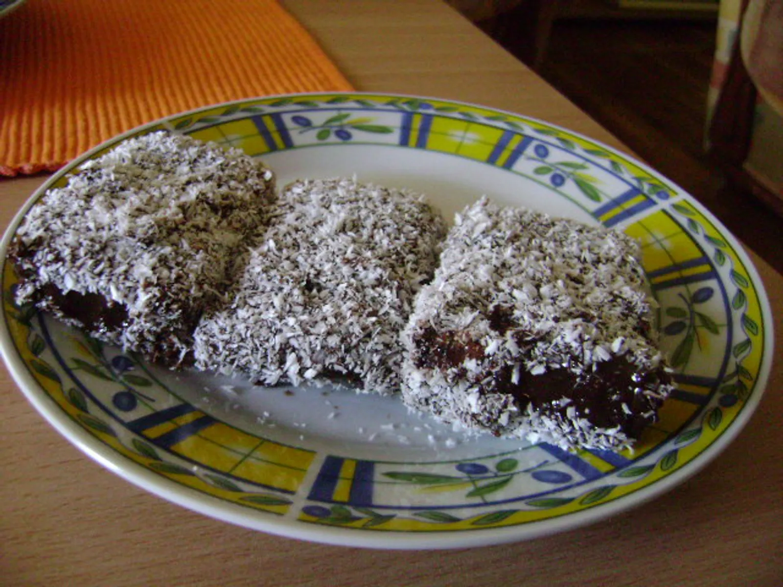 kokos štangle