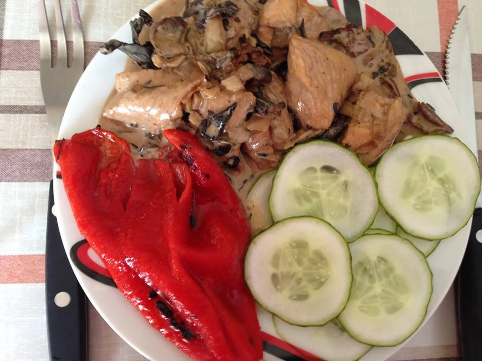 Puretina u umaku od vrganja