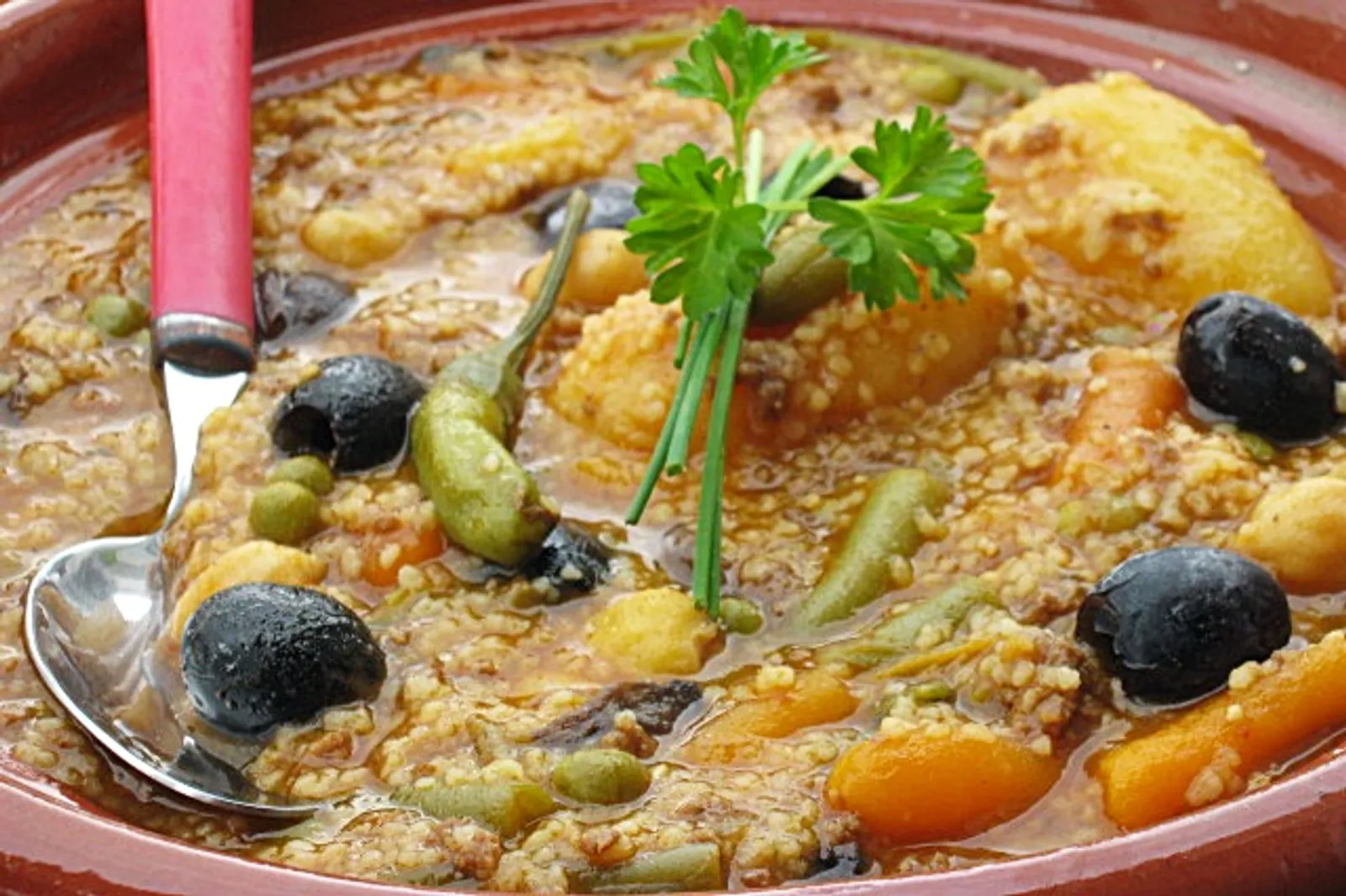 "Cous-cous corba!'