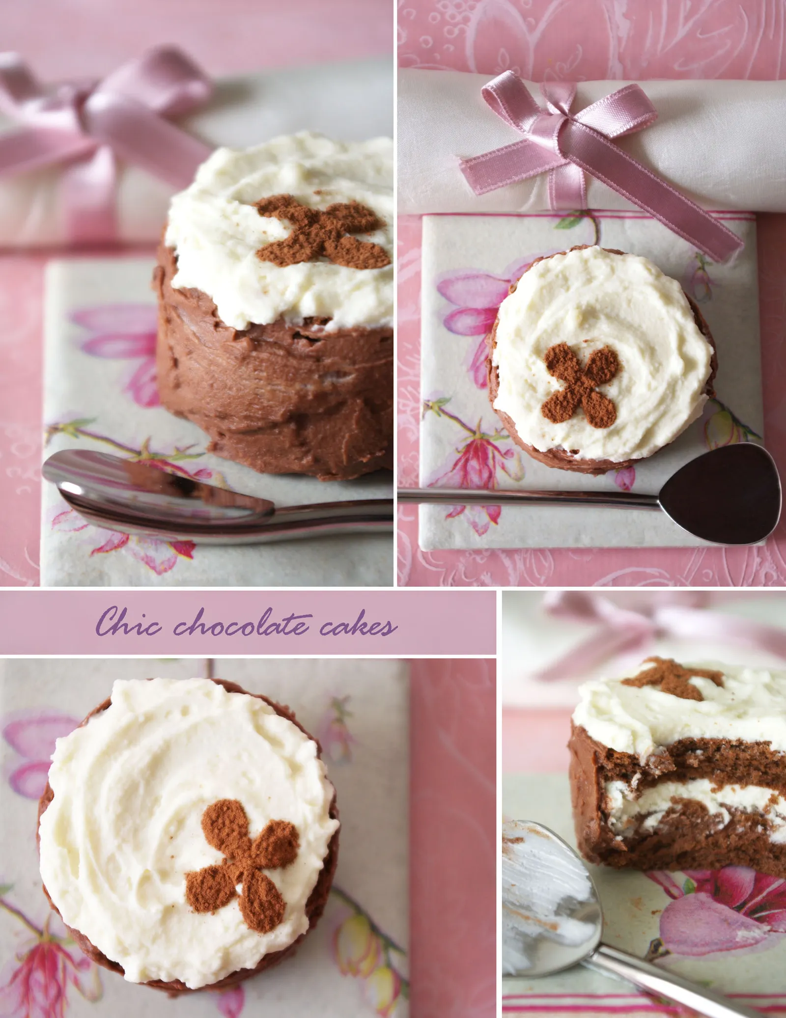 Chic chocolate cakes_kolaž
