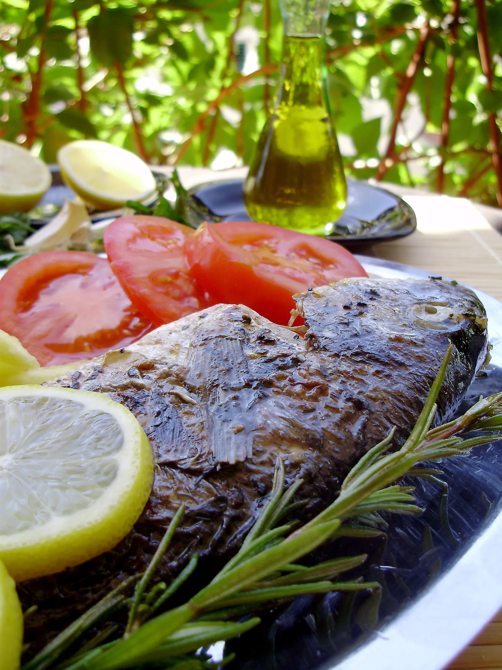 Ribica na gradele :))