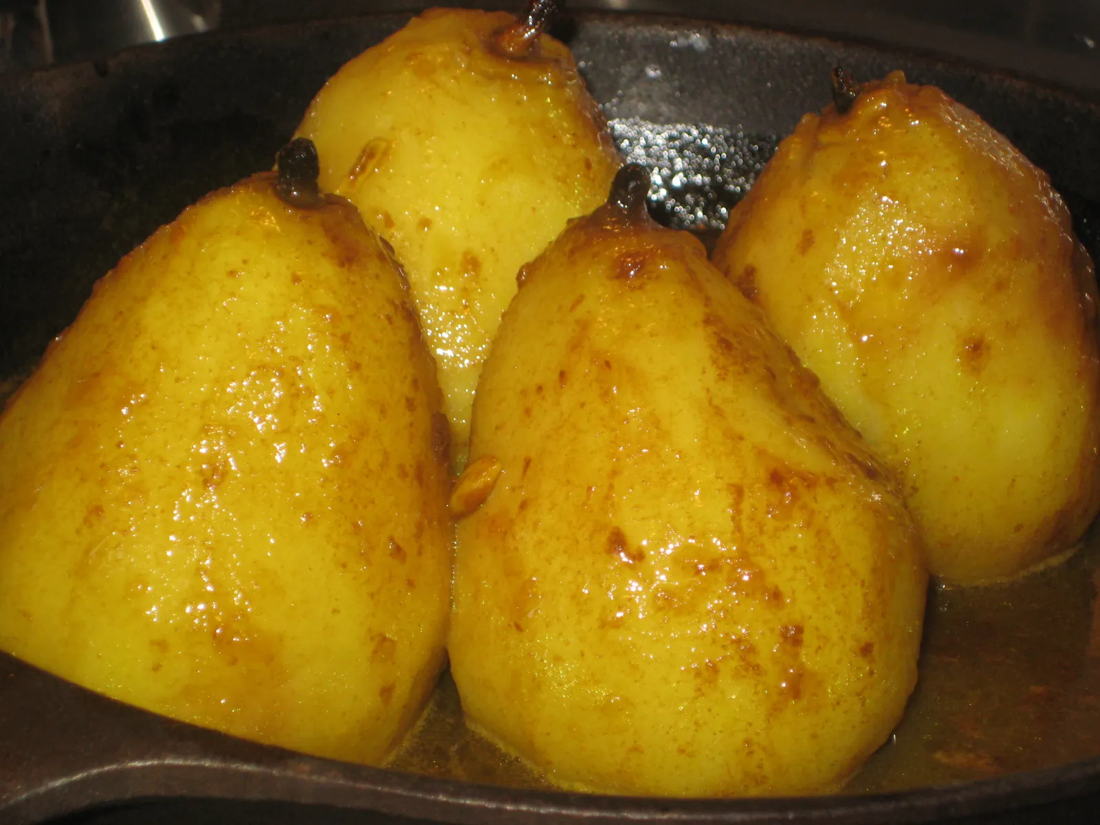 Curry pecene kruske