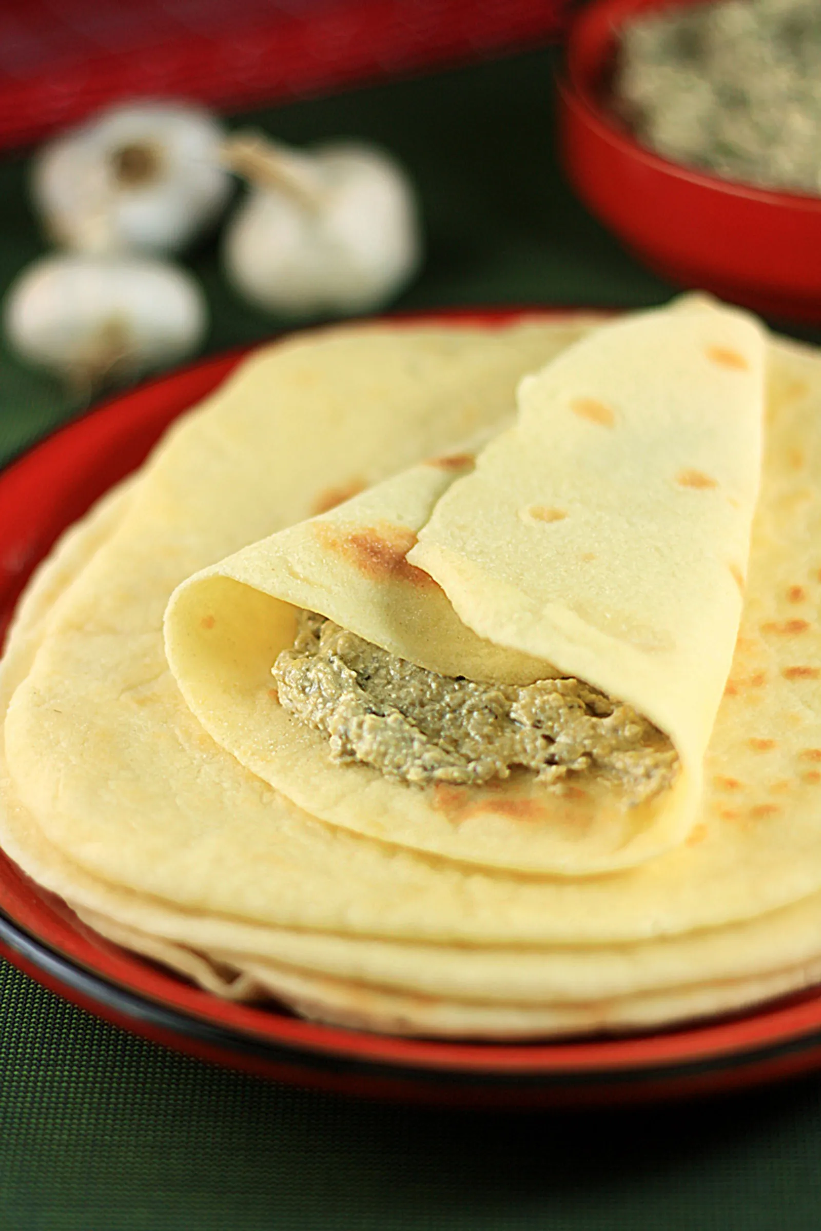 Pašteta od patlidžana i tortilje sa kvascem by Nale