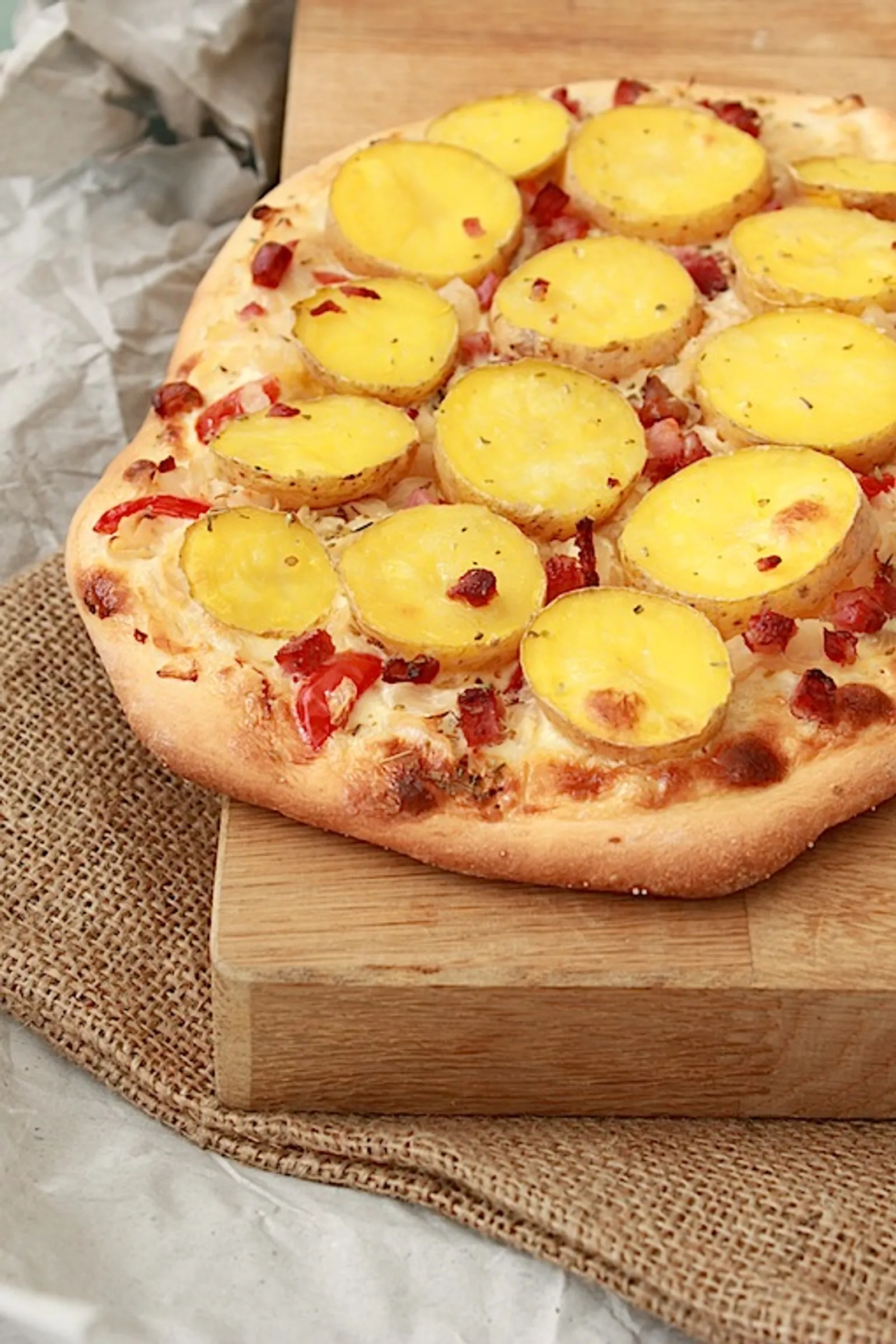 Pizza con Krauti