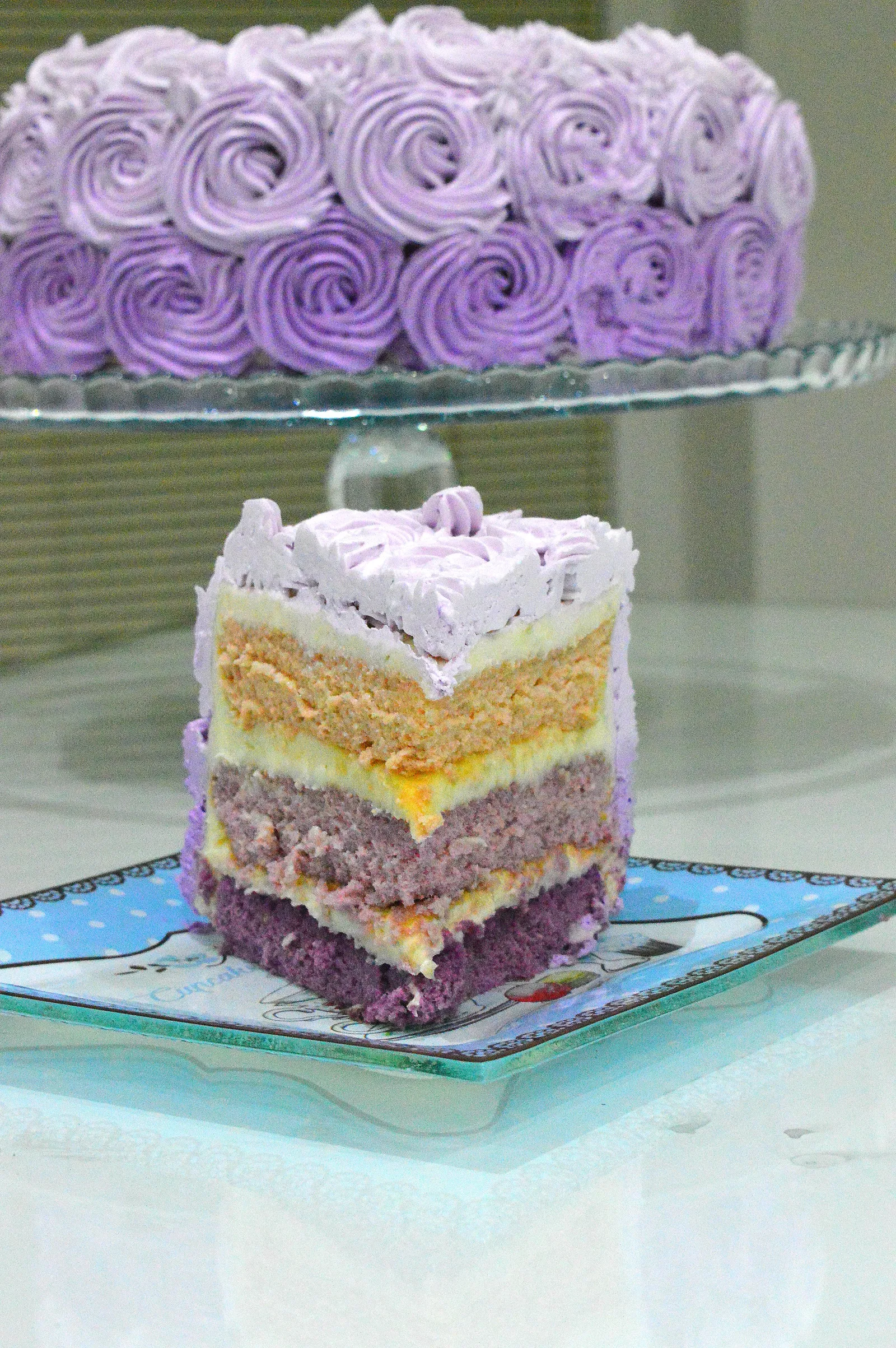 Ombre cake :-)
