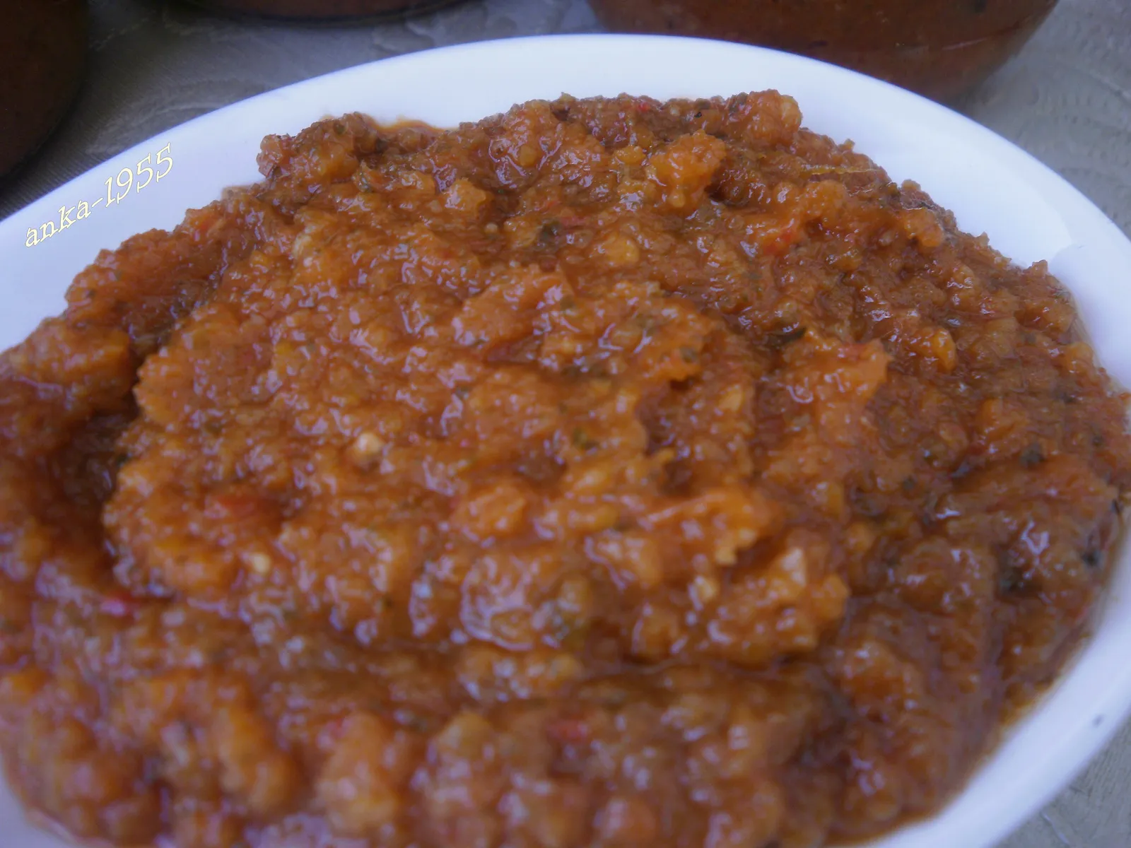 Pašteta-ajvar od povrća za začin
