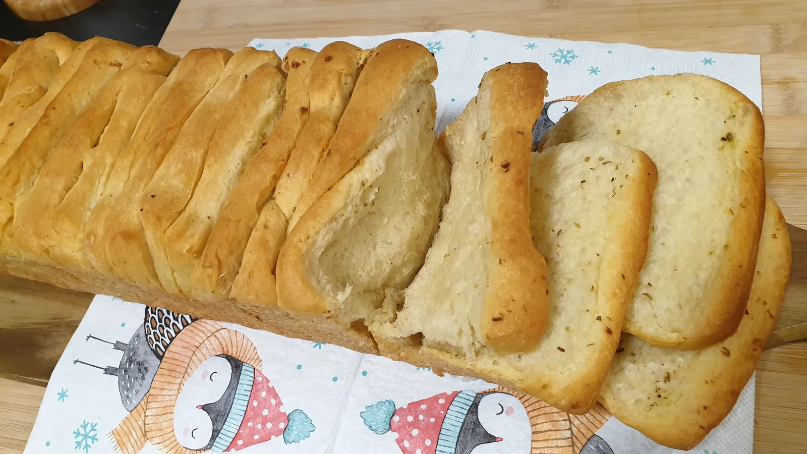 Pull apart kruh sa začinima