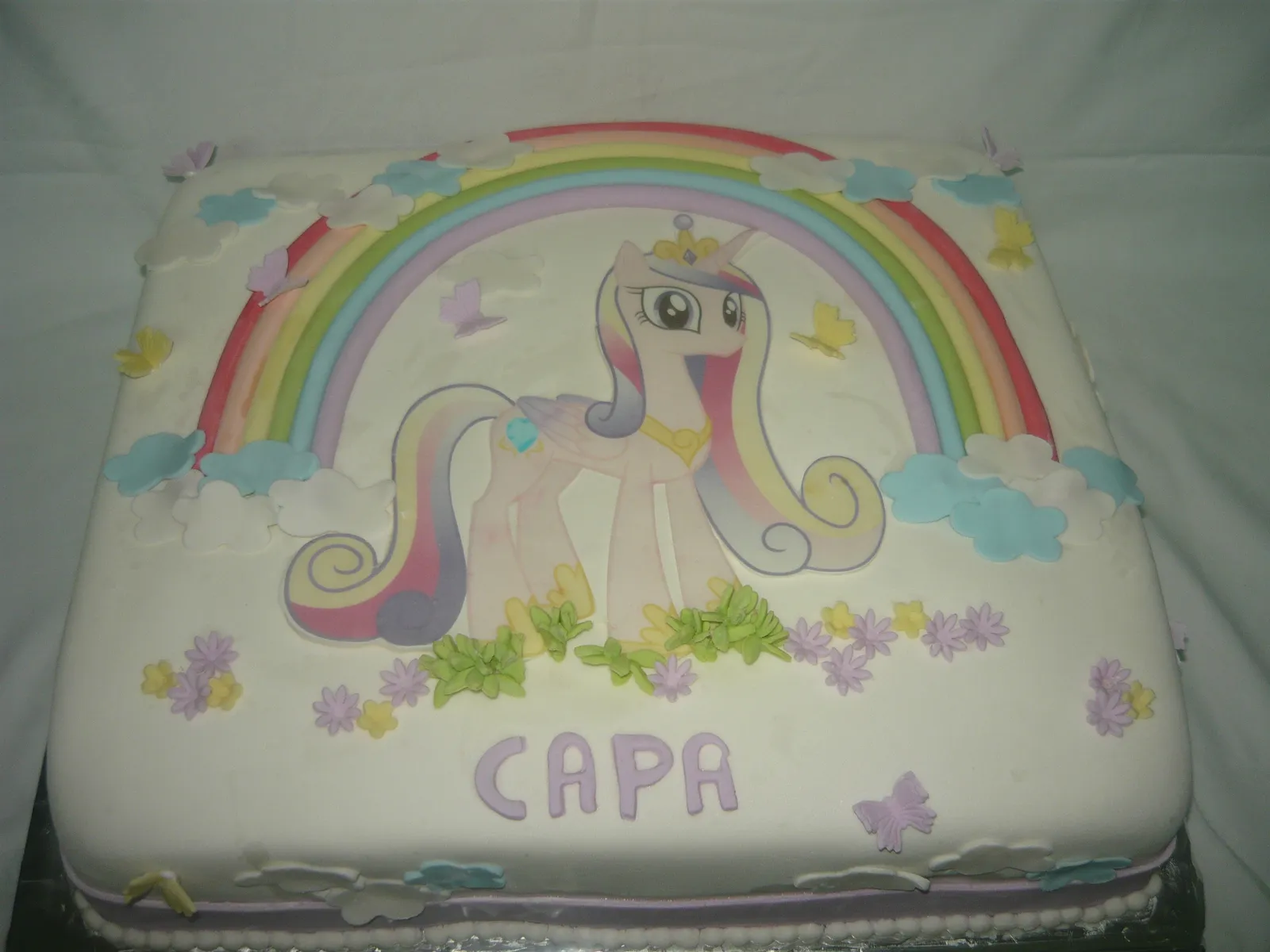 my litlle pony cake