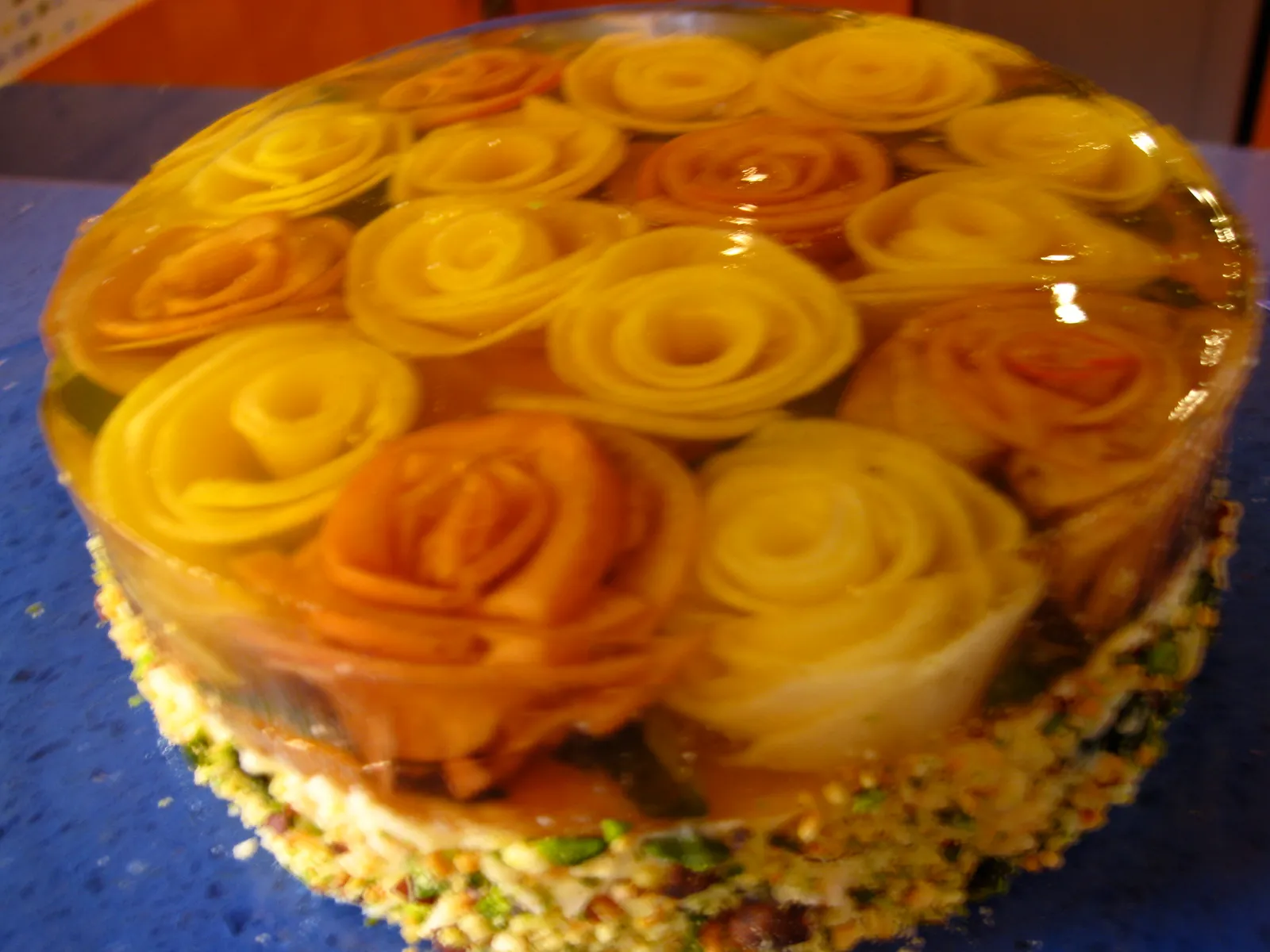 Jabuke i vino torta, gotova