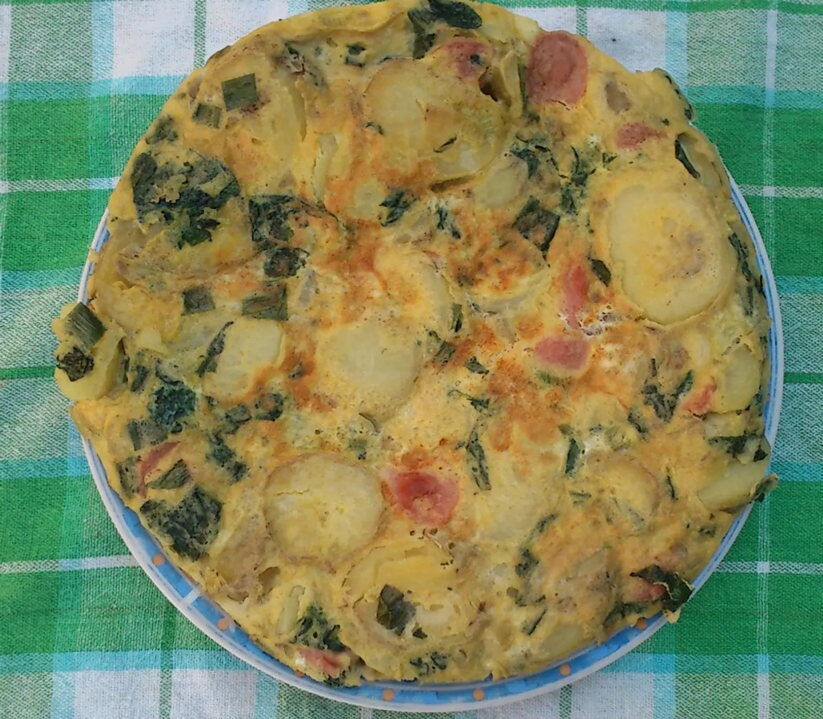 omlet sa blitvom