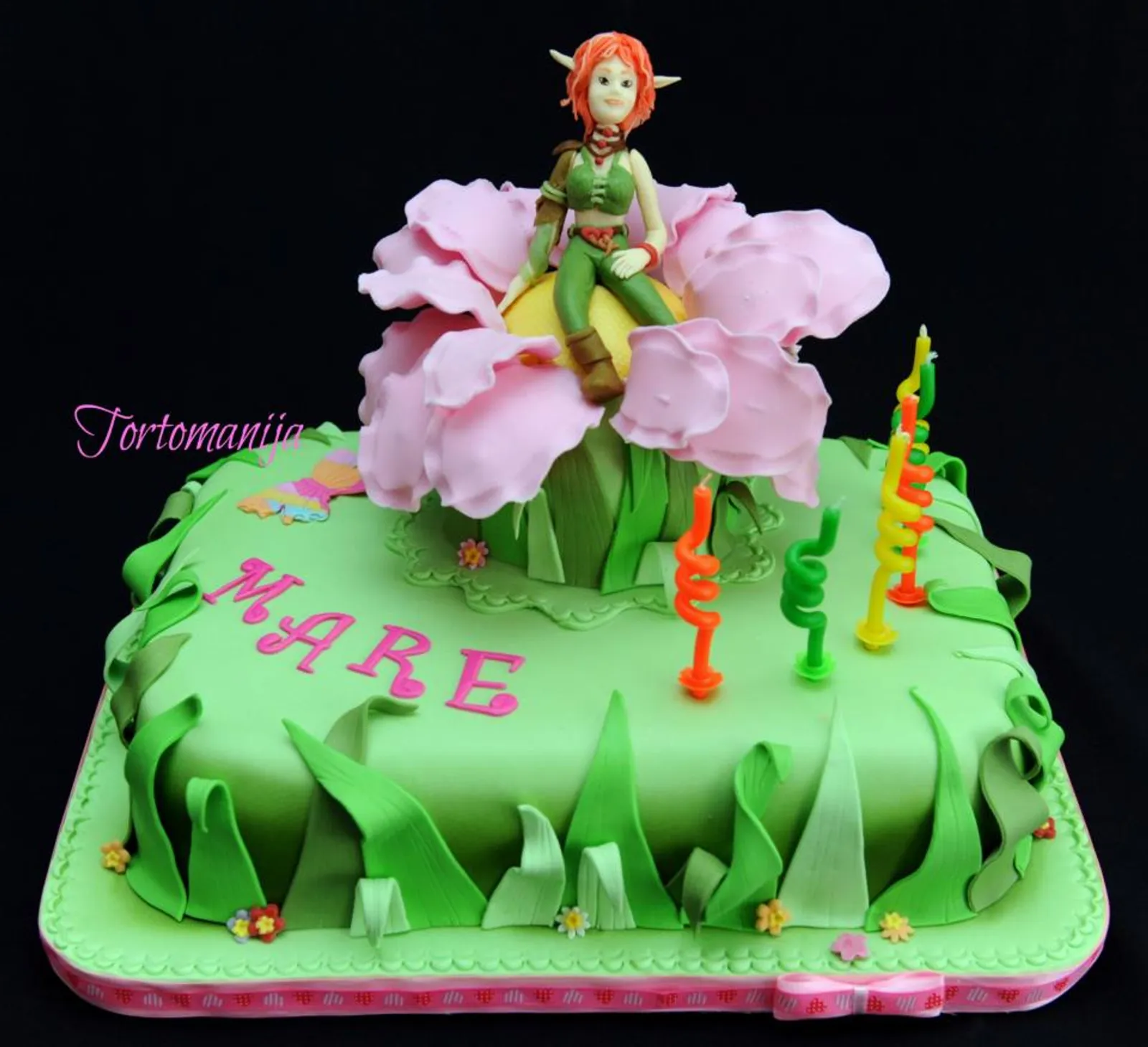 Princeza Selenia...rođendanska torta moje princeze <3 <3 <3