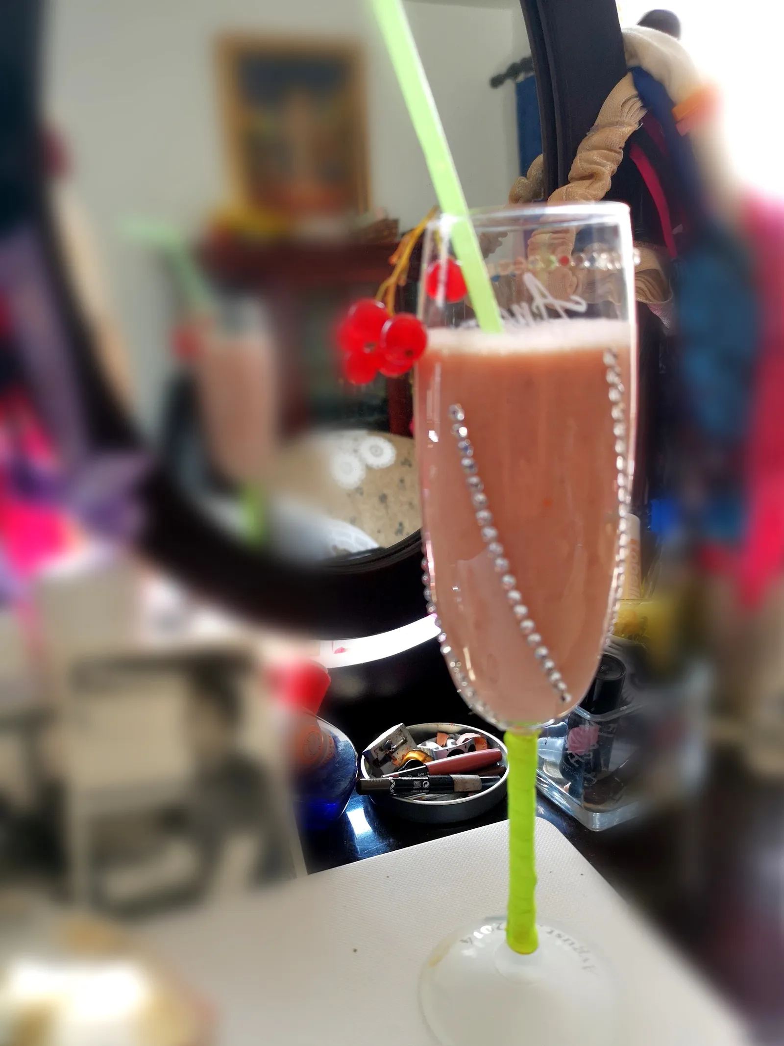 Smootie me nežno❤️ribizla