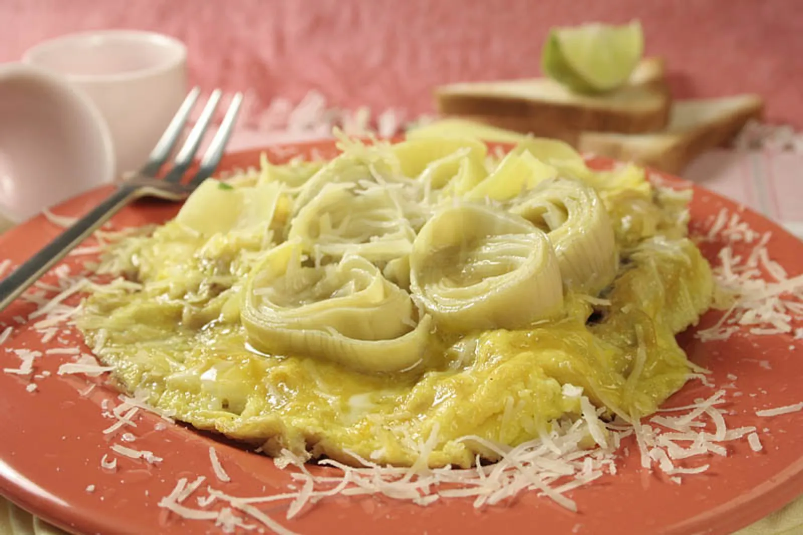 Omlet s artičokama