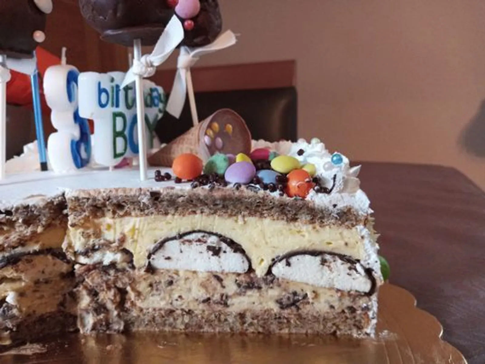 Munchmallow torta-by Rada1986