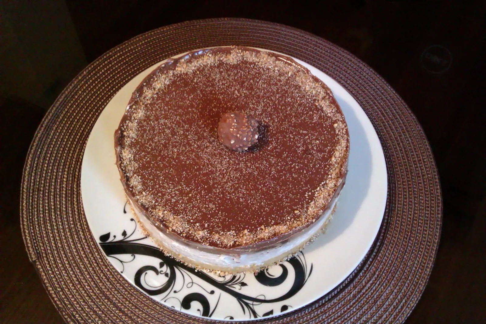 Chocolate cheesecake