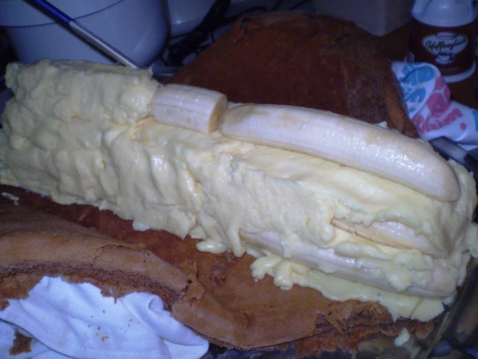 treći red torte od 3kg banana
