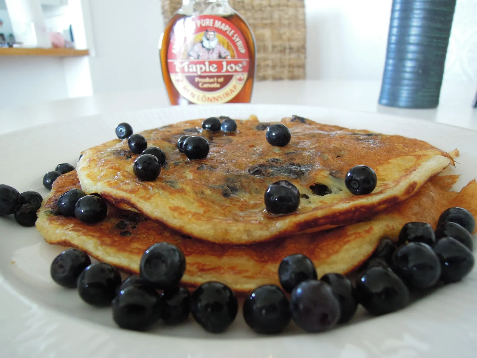 Americke palacinke sa svjezim borovnicama :)