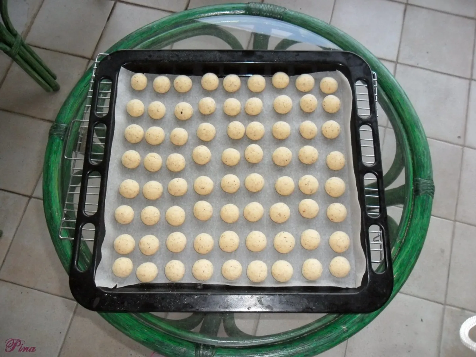 Baci di dama pečeni -na hlađenju