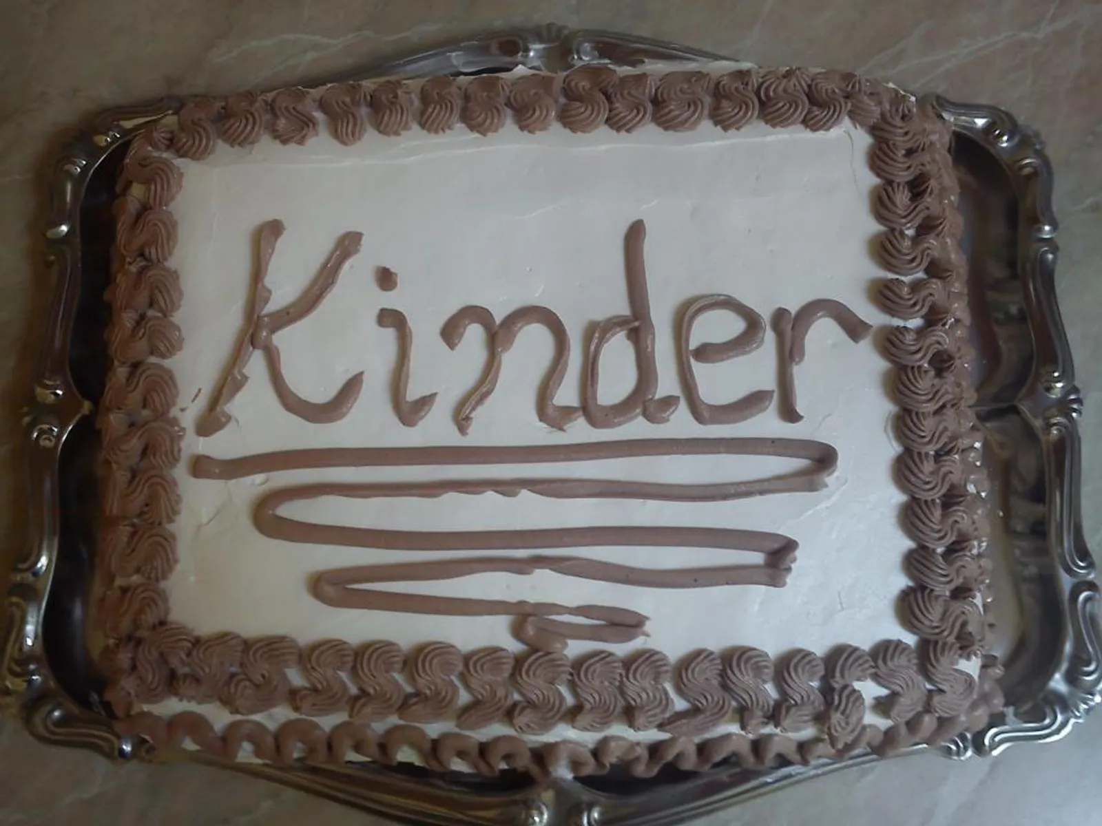 Moja Kinder torta