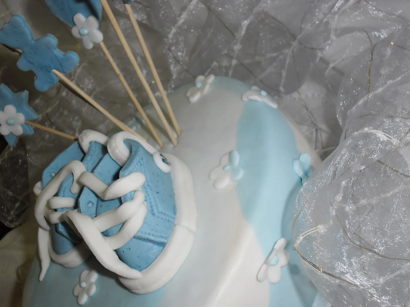 Baby boy cake