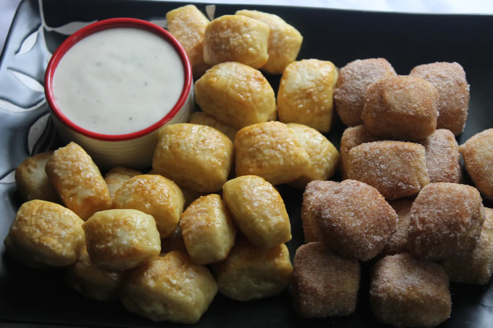 Pretzel bites...