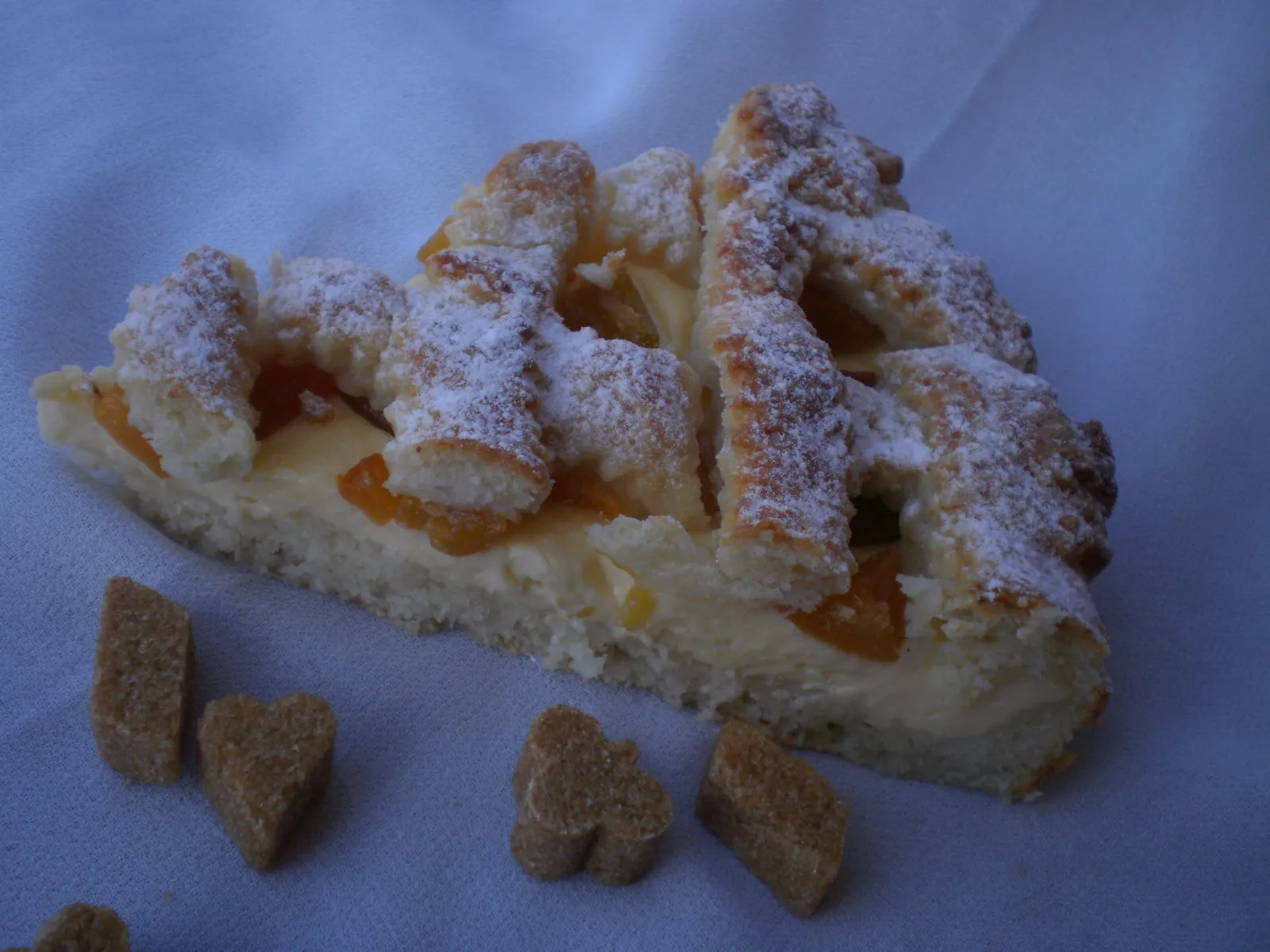 Torta-Pita-sa breskvama i pudingom