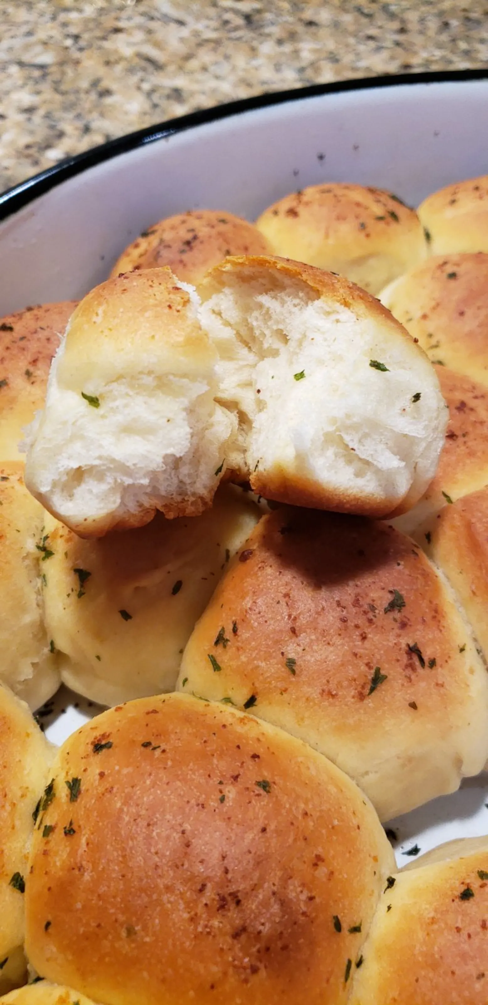 Garlic butter rolls