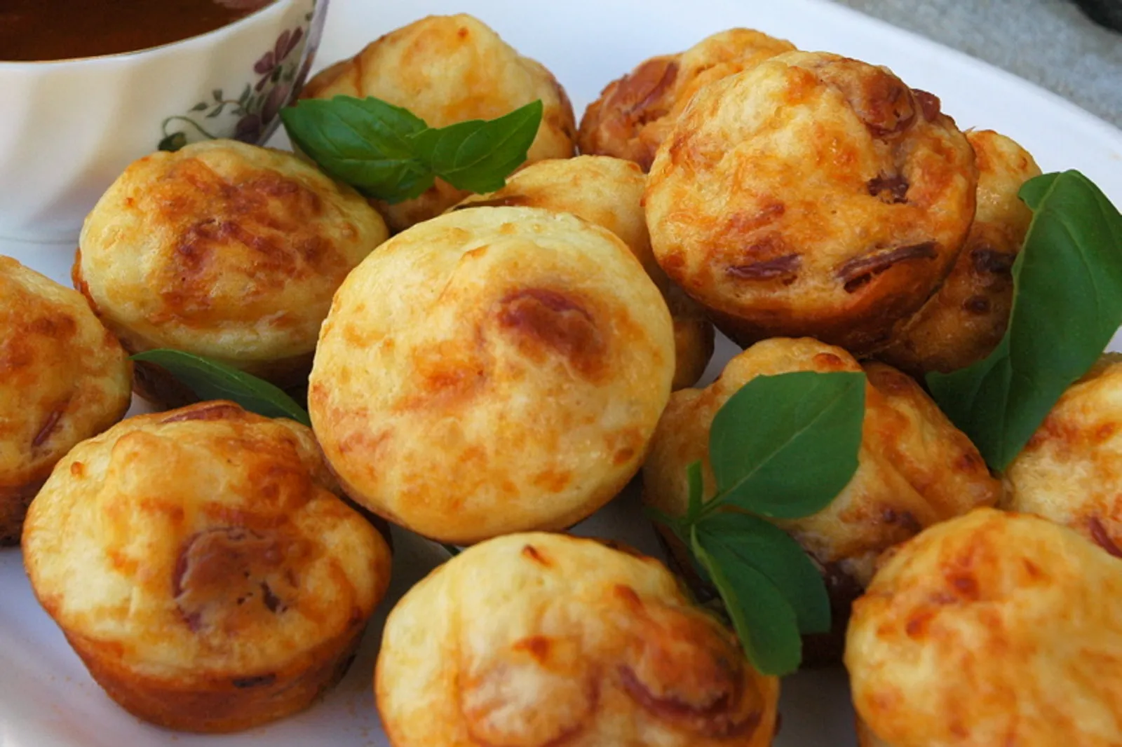 Mini pizza mafini