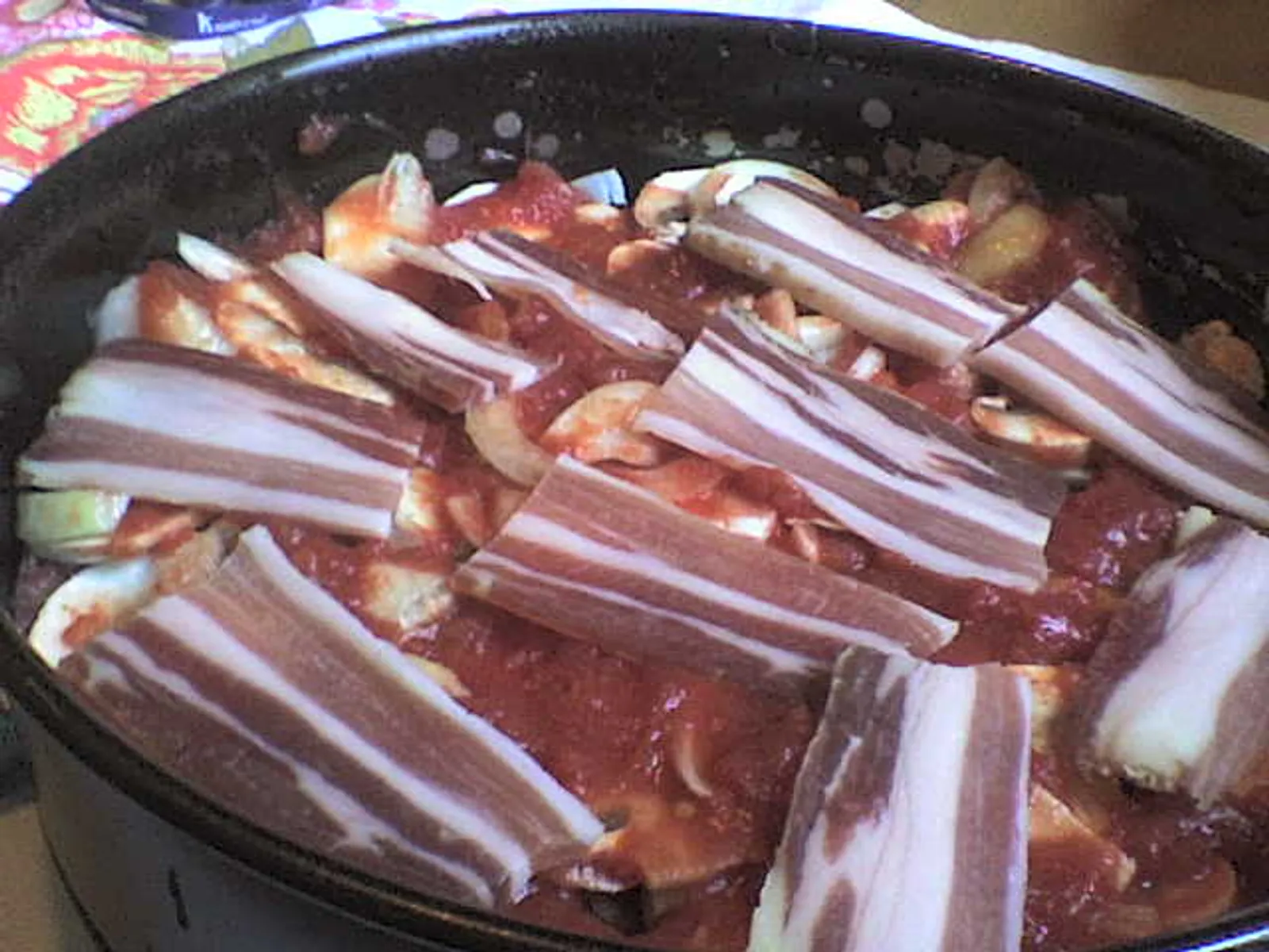 Priprema torte od mljevenog mesa