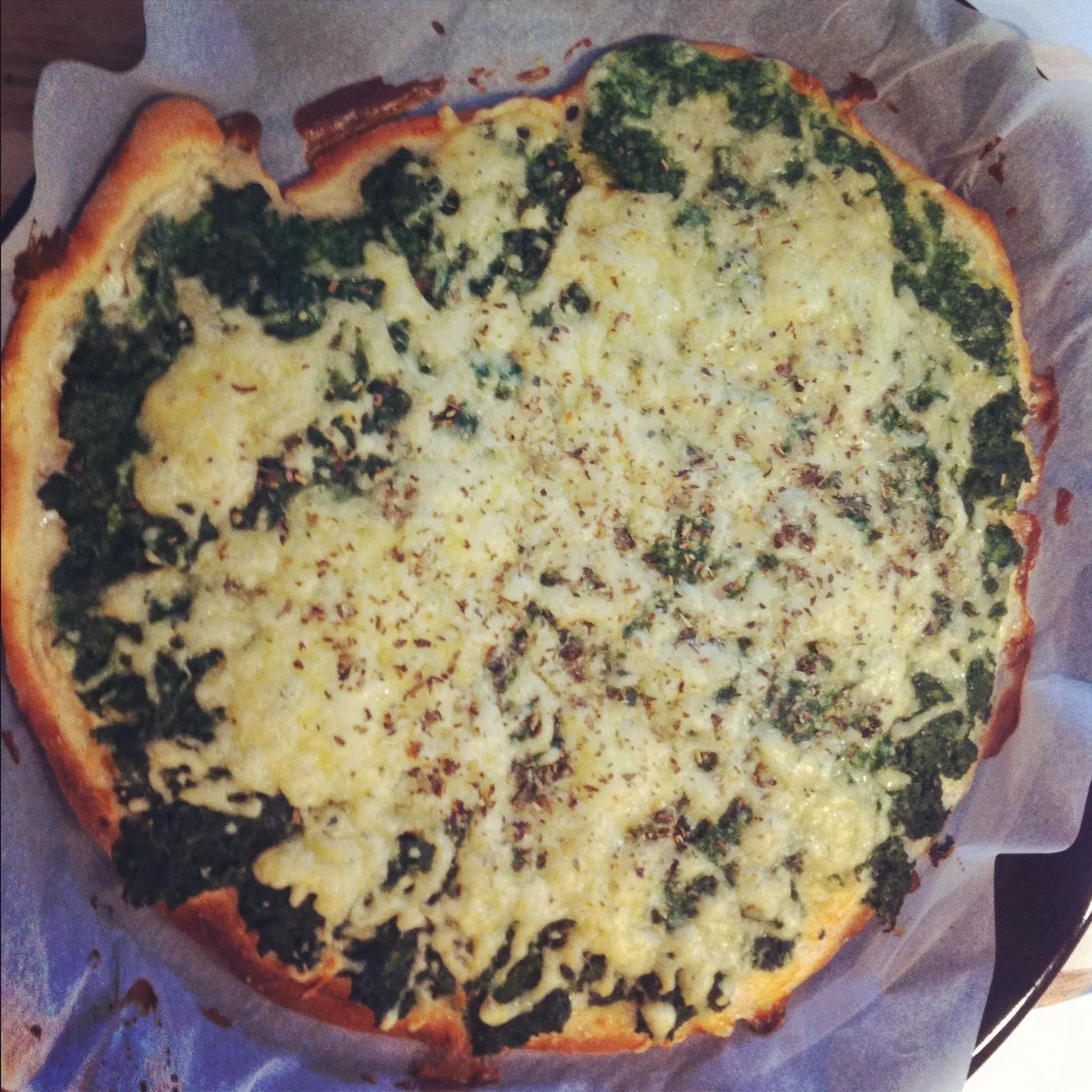 pizza sa spinatom
