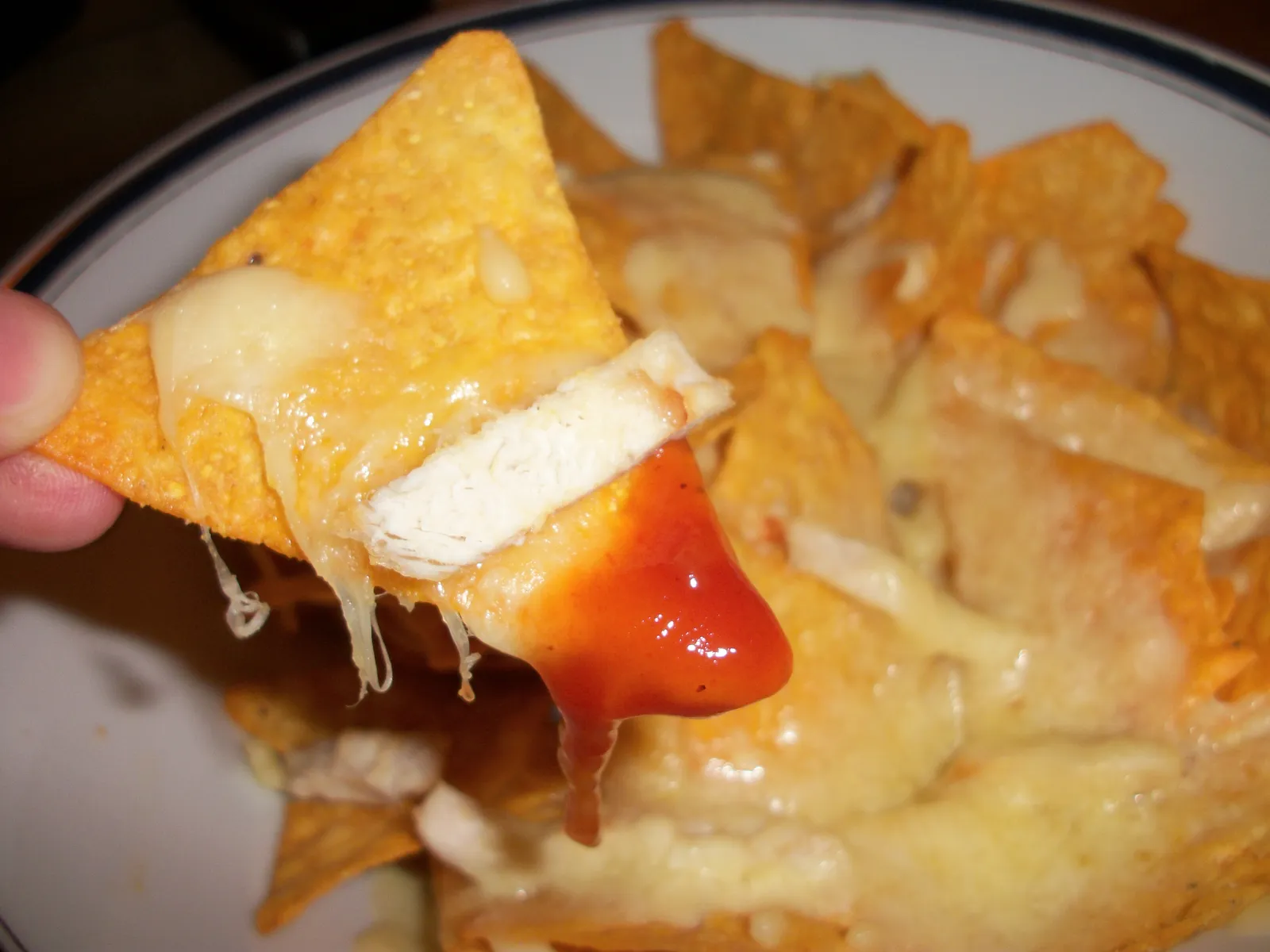 Chicken nachos