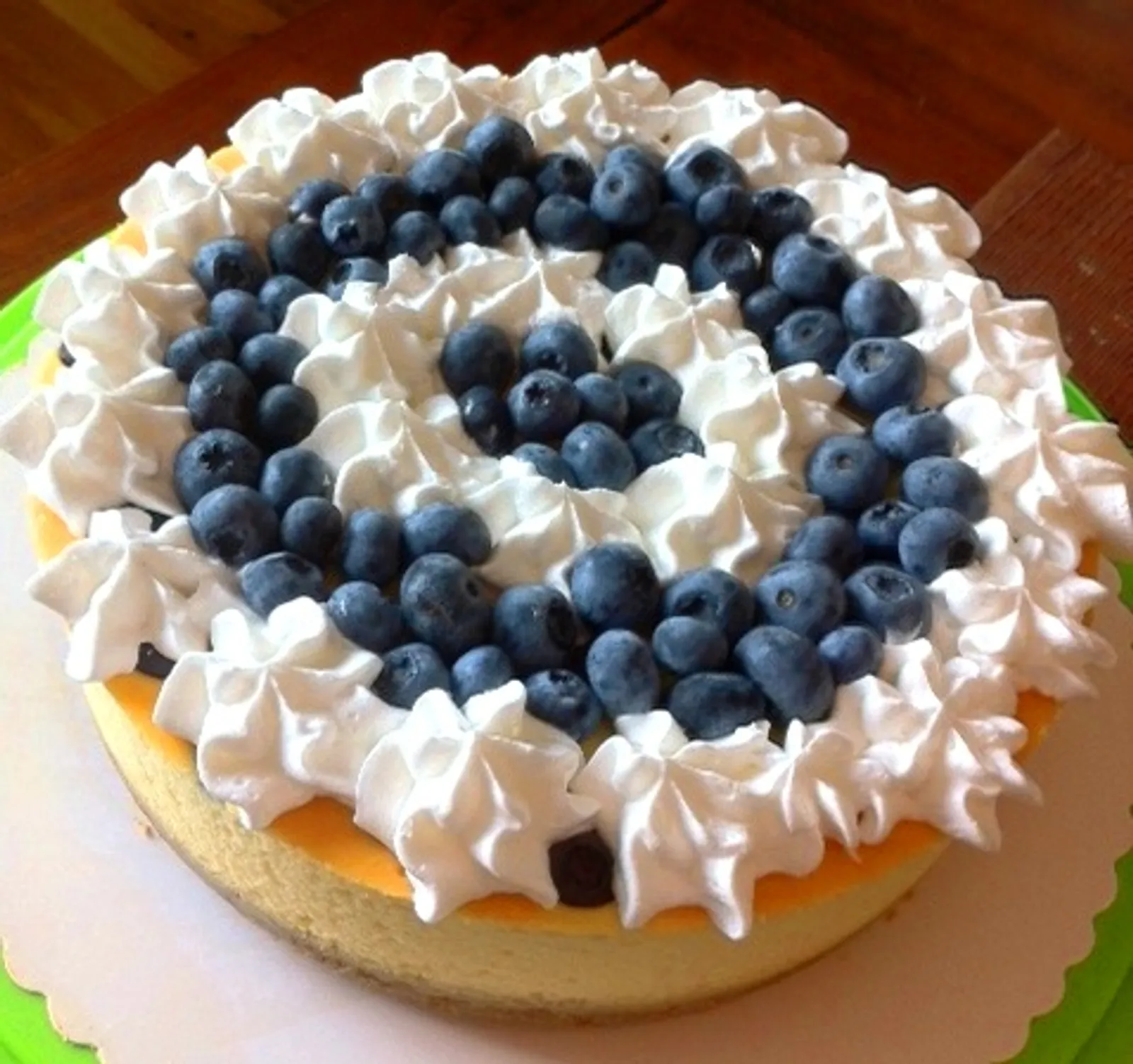 Blueberry chessecake