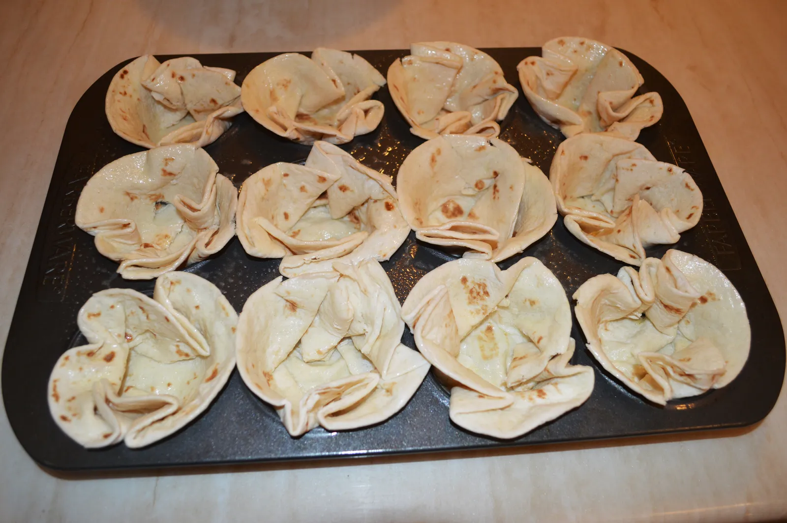 Mini tortilja pizze