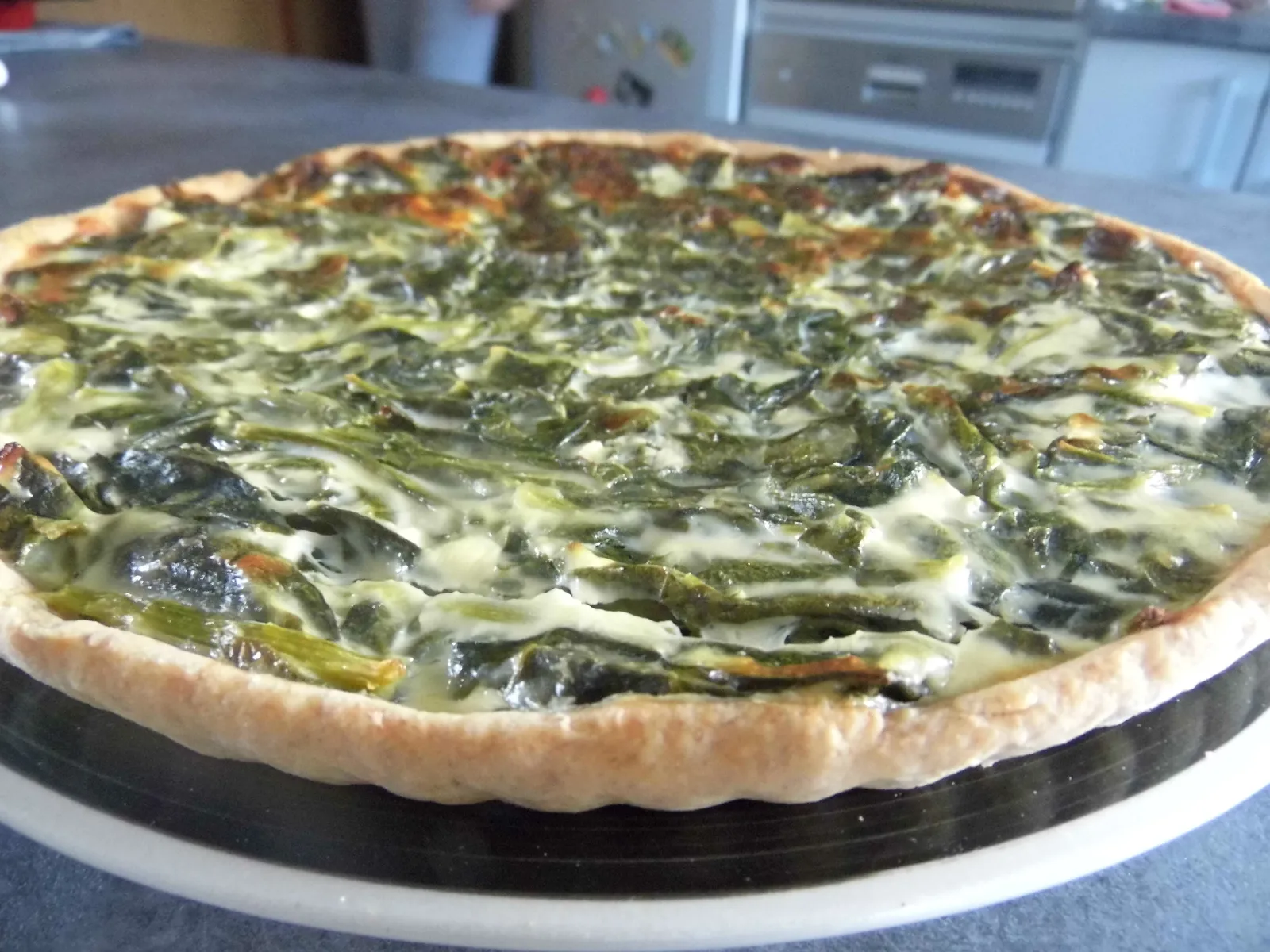 Tart sa špinatom