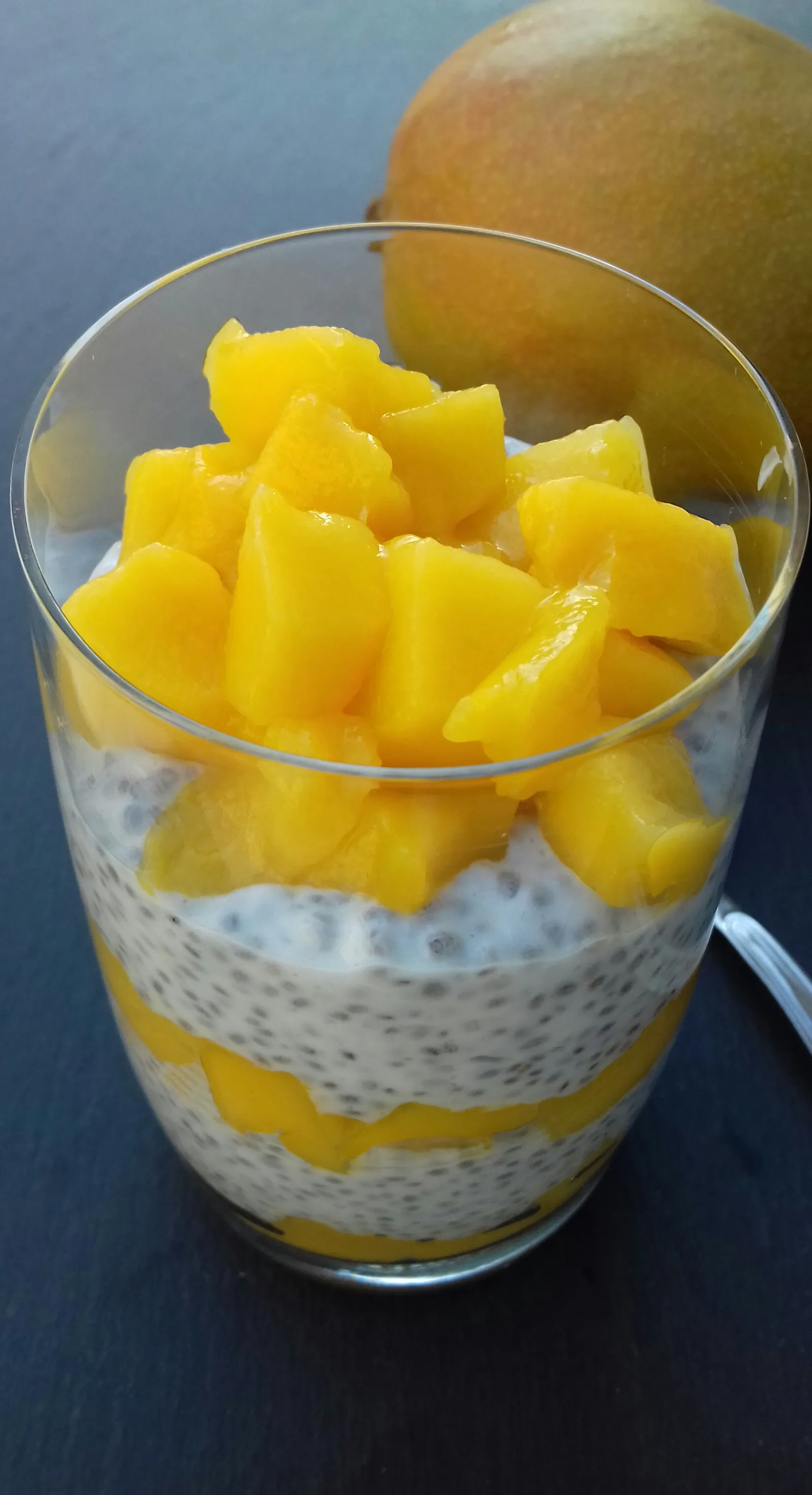 Chia puding s mangom