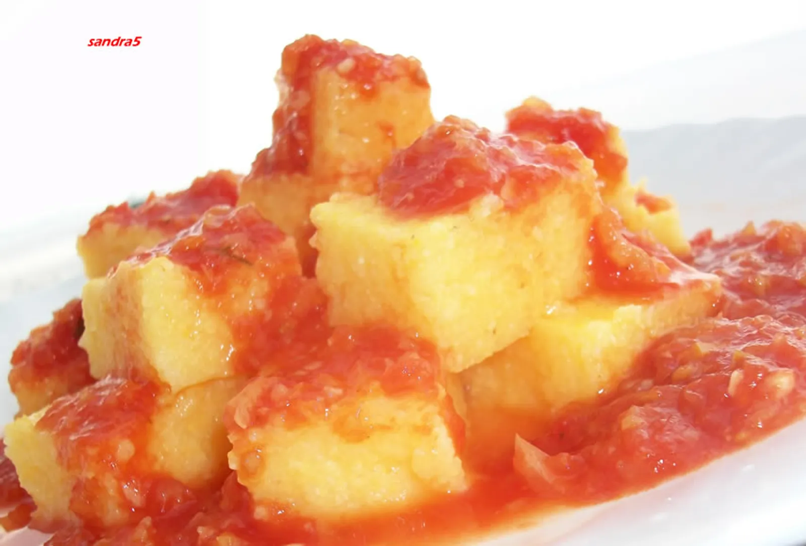 Palenta & salsa