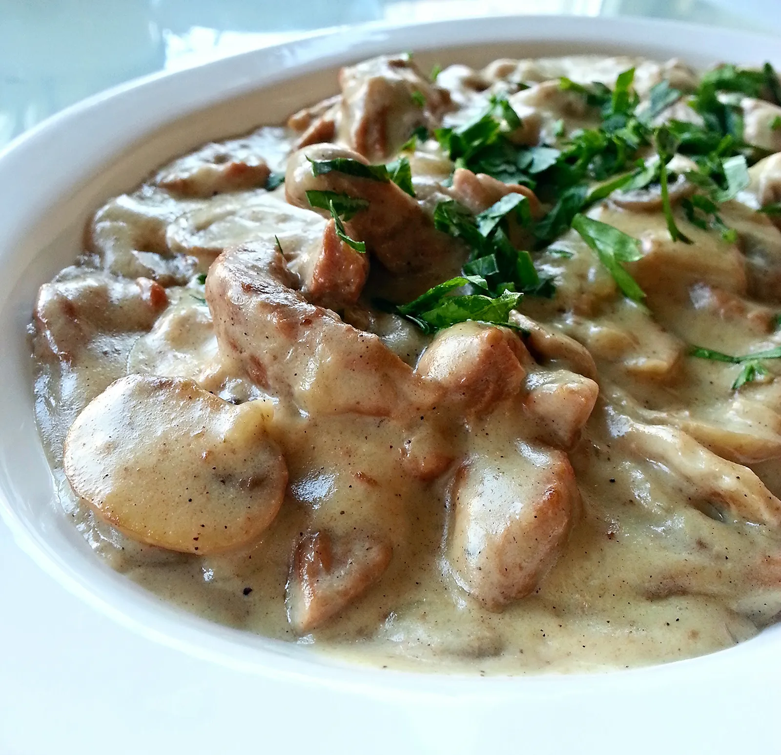 Beef Stroganoff