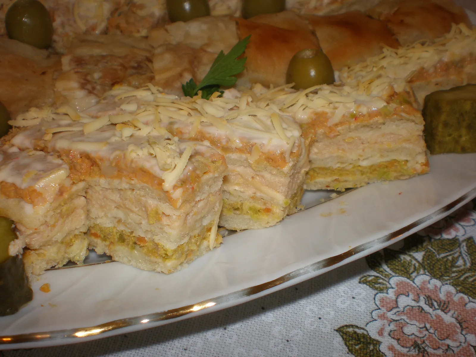 Posna slana torta