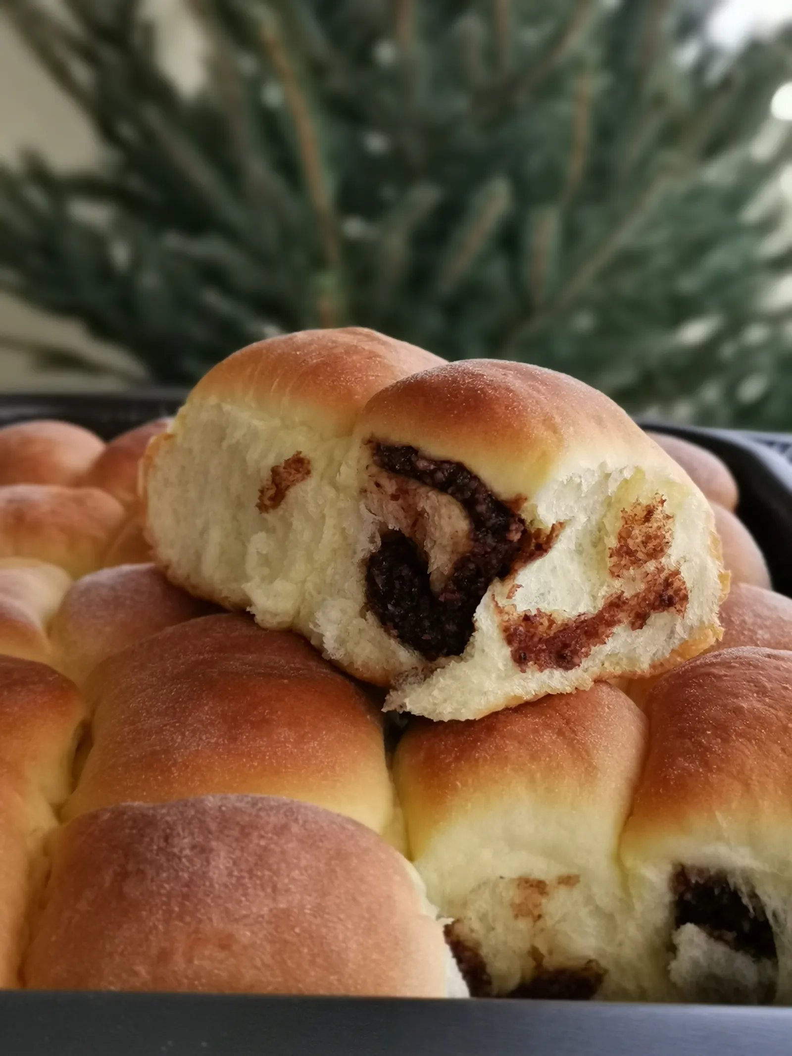 Bakina makovnjača u obliku buhtli