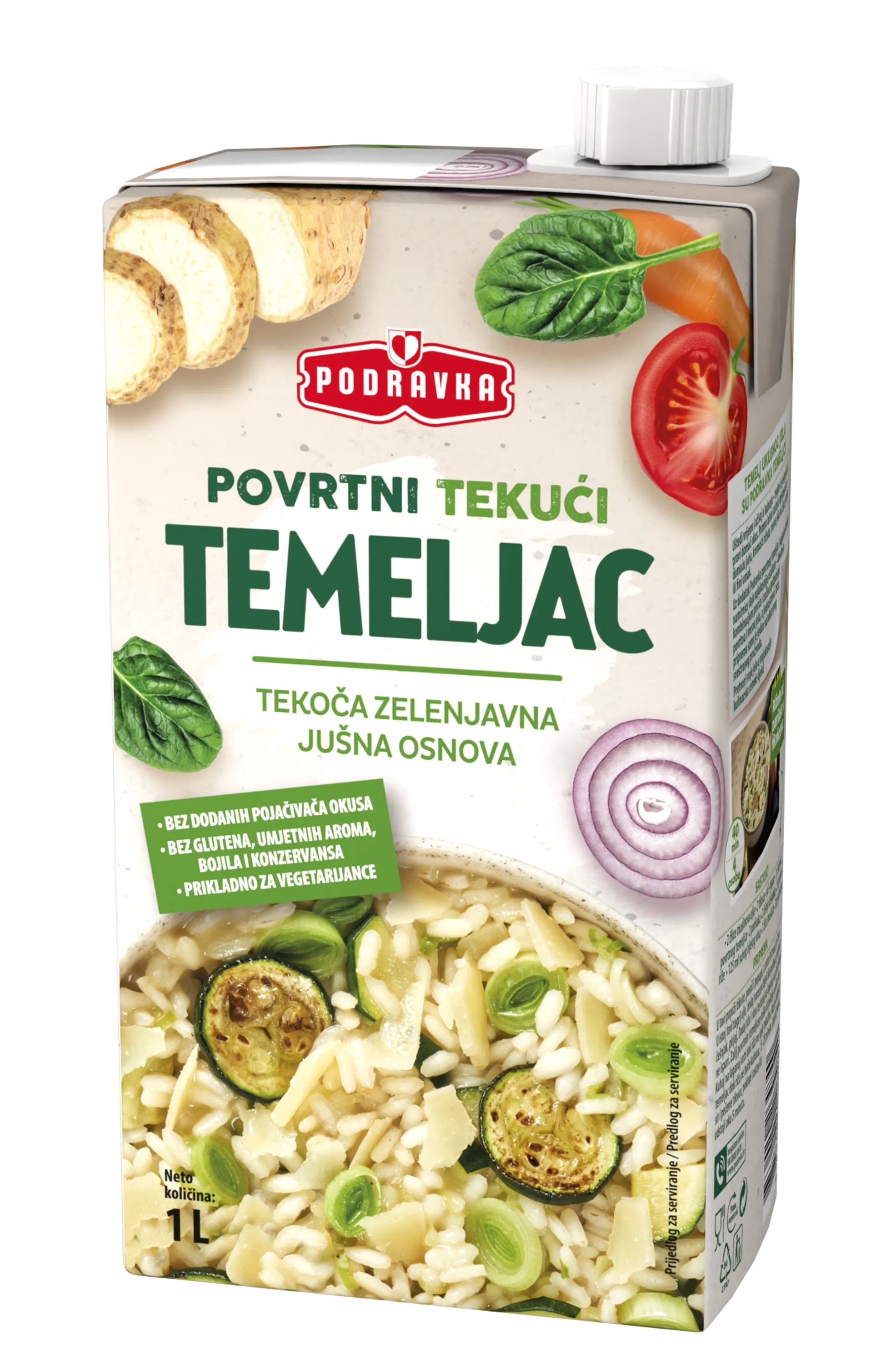 Zelenjavna tekoča osnova